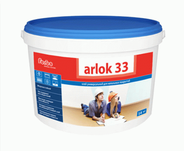 Клей для ковролина и линолеума Arlok 33 Forbo 7кг